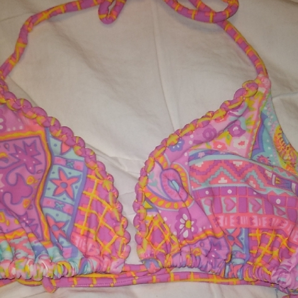 Colorful Patterned Bikini Set - Picture 3 of 5